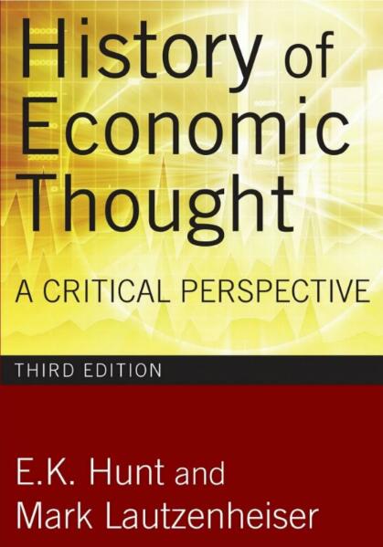 History of Economic Thought A Critical Perspective.