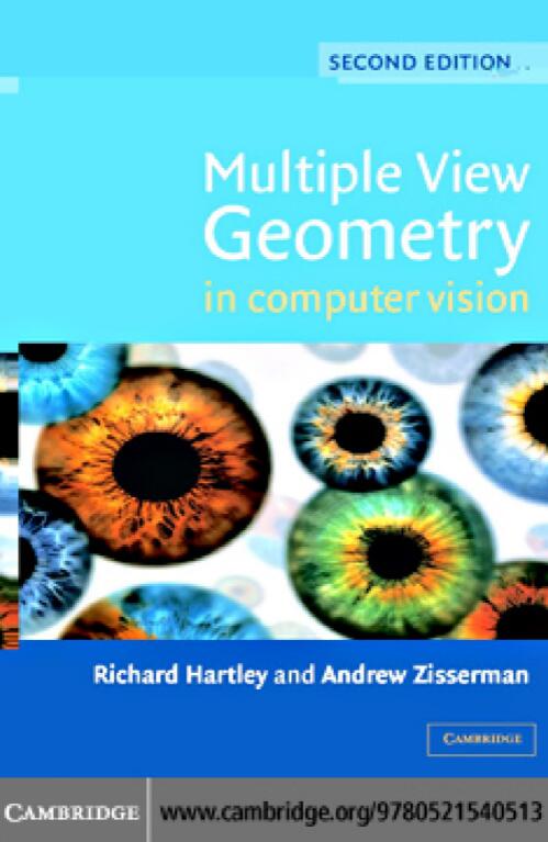 Multiple View Geometry in Computer Vision.