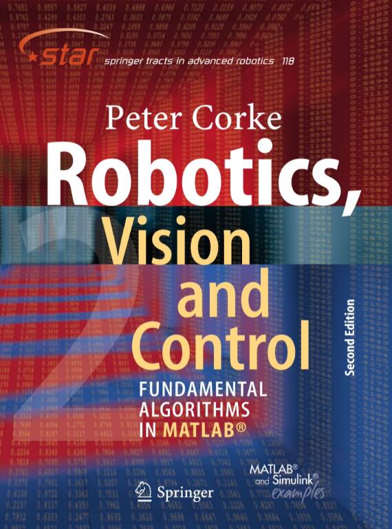Robotics, Vison and Control & Fundamental Algorithms in MATLAB