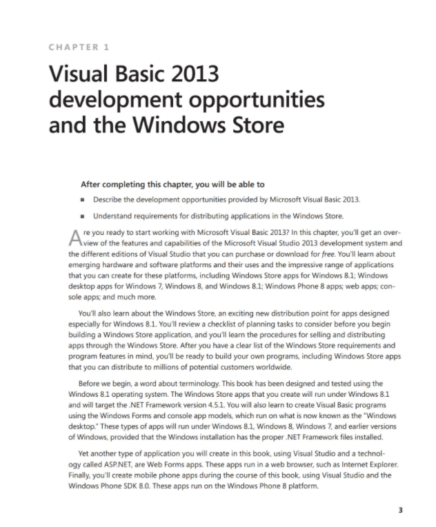 Microsoft Visual Basic 2013 Step by Step. 