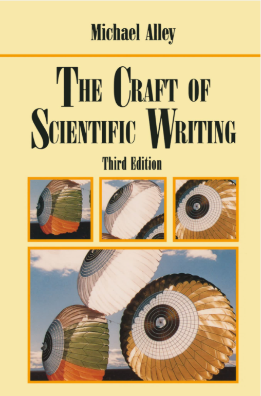 The Craft of Scientific Writing (3th).