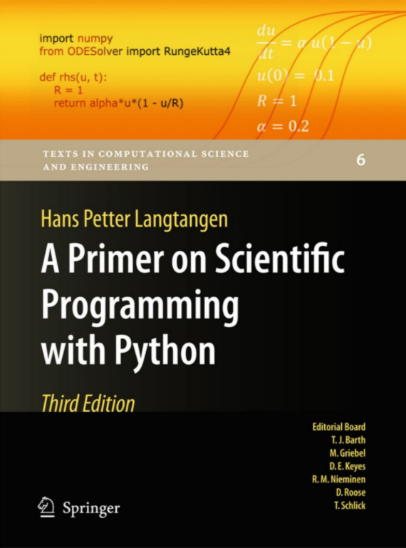 A Primer on Scientfic Programming with Python