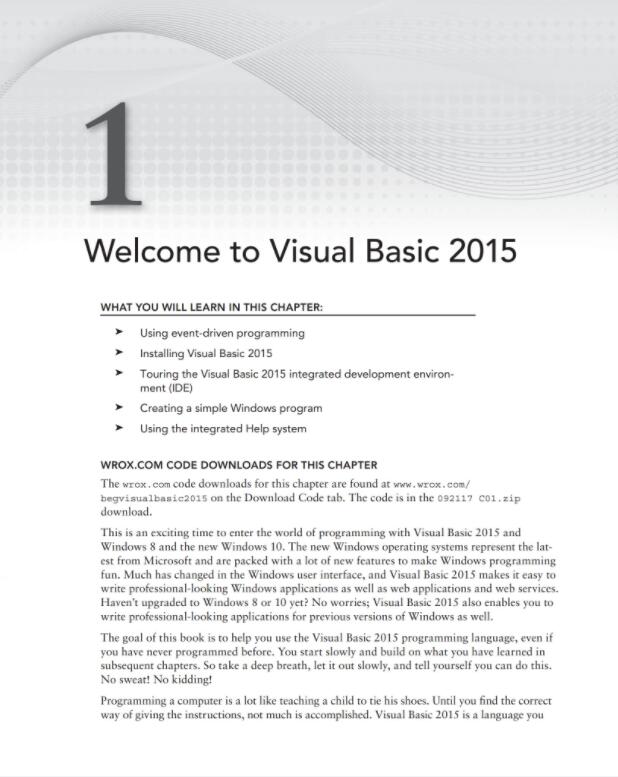 Beginning Visual Basic.
